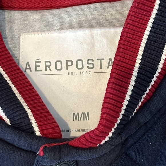 Vintage Aeropostale varsity bomber jacket M - Picture 4 of 8